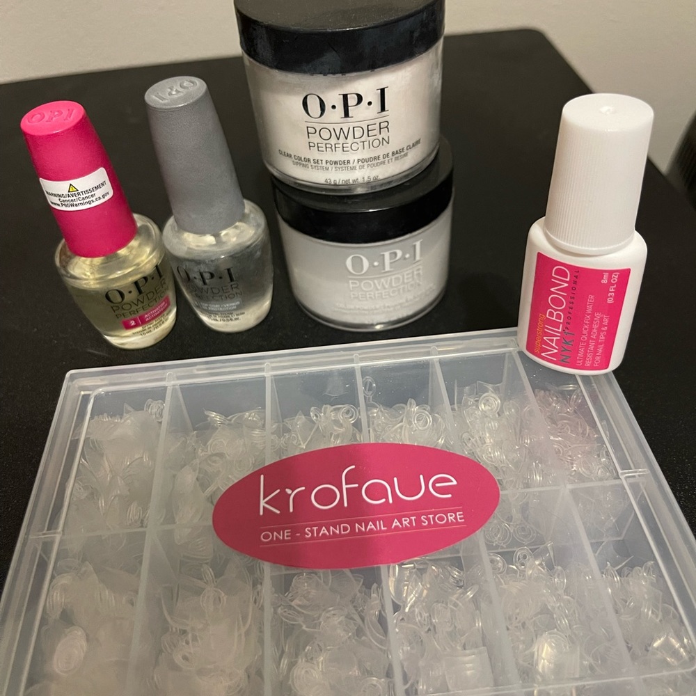 OPI Dip Nail Kit- missing step #1 - Color Funny Bunny